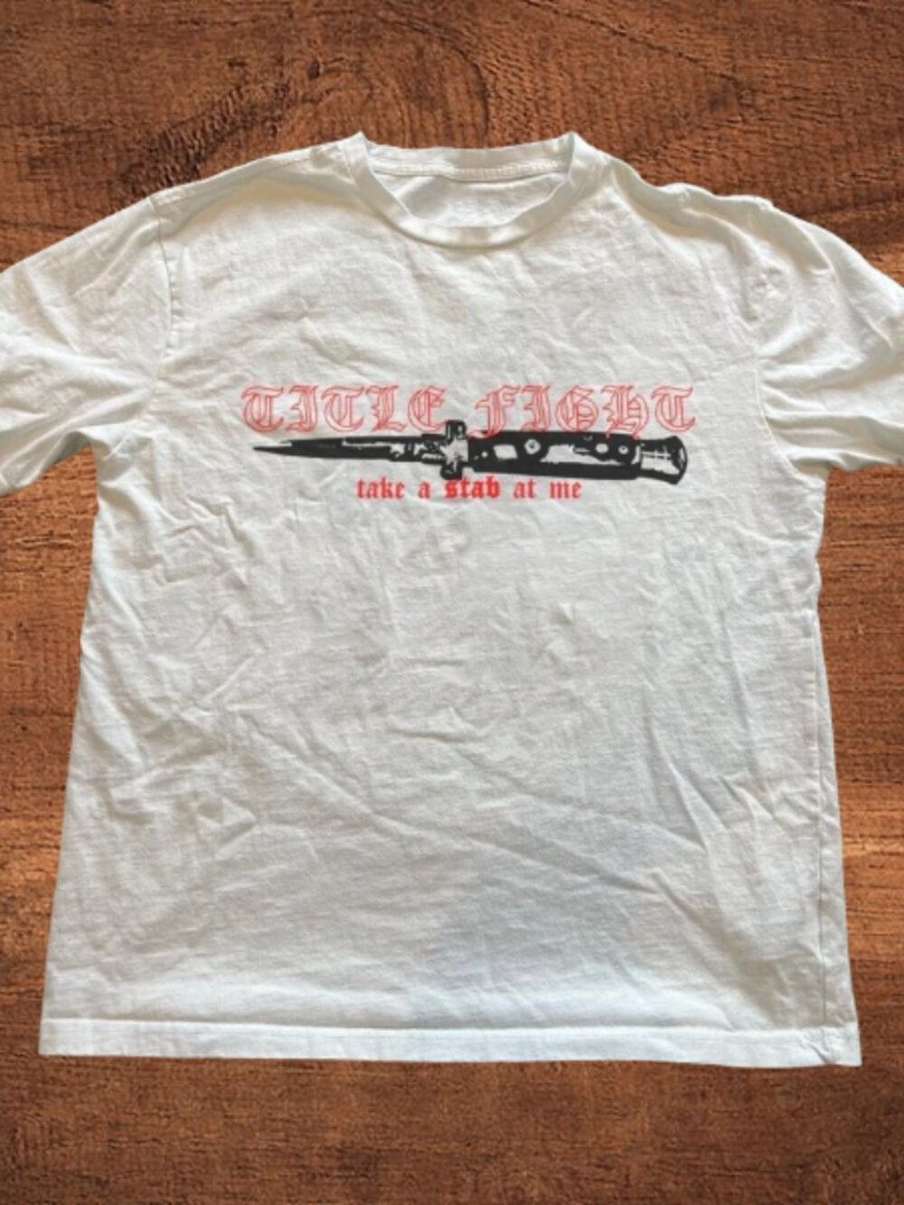 Title Fight Band Knife T-Shirt